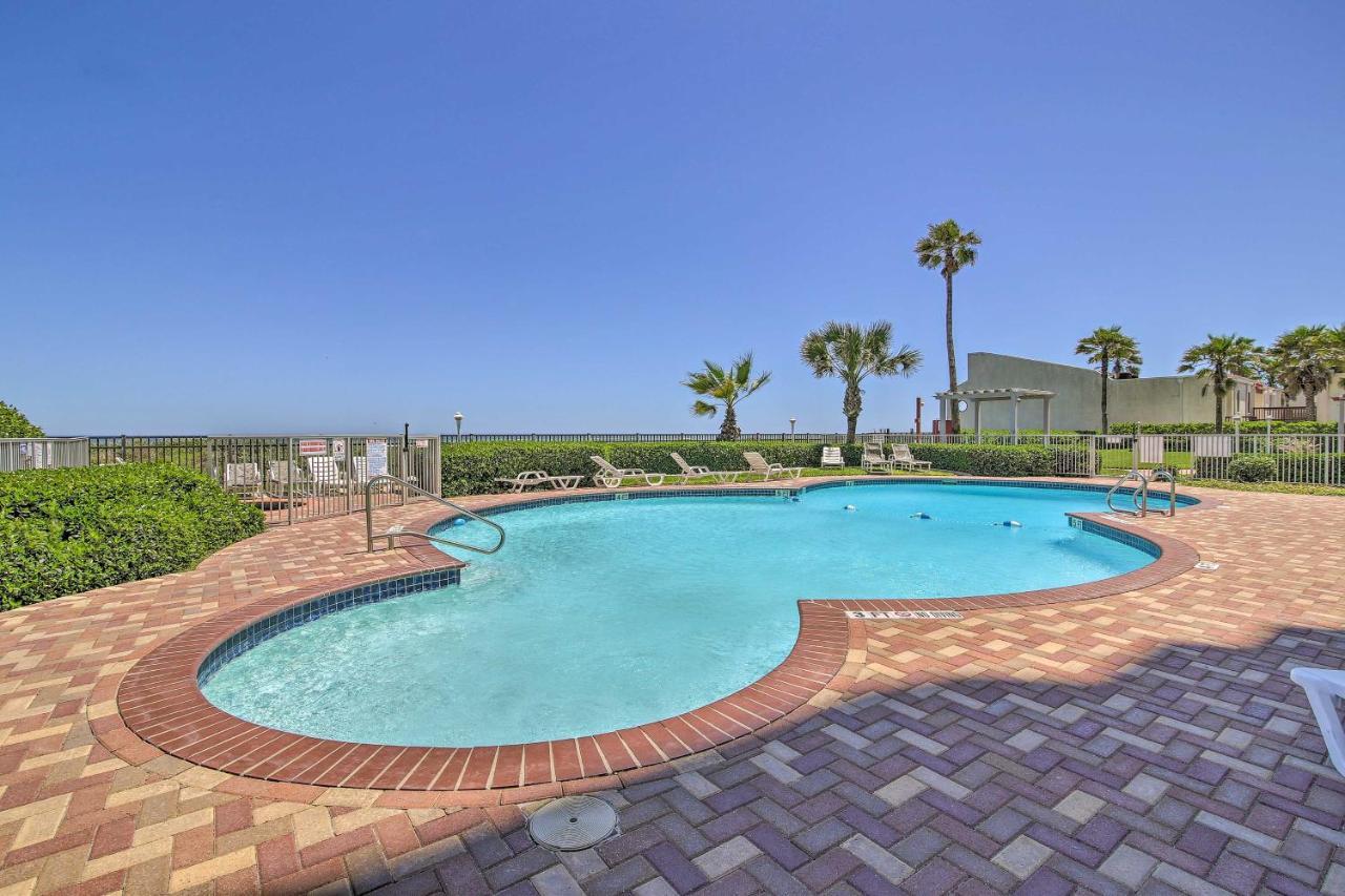 Sunny Oceanfront Condo On South Padre Island Beach Exterior photo