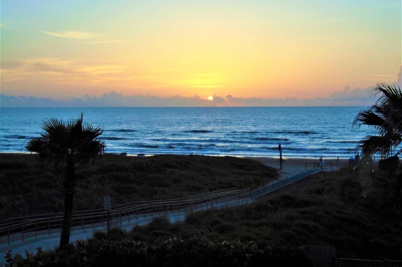 Sunny Oceanfront Condo On South Padre Island Beach Exterior photo