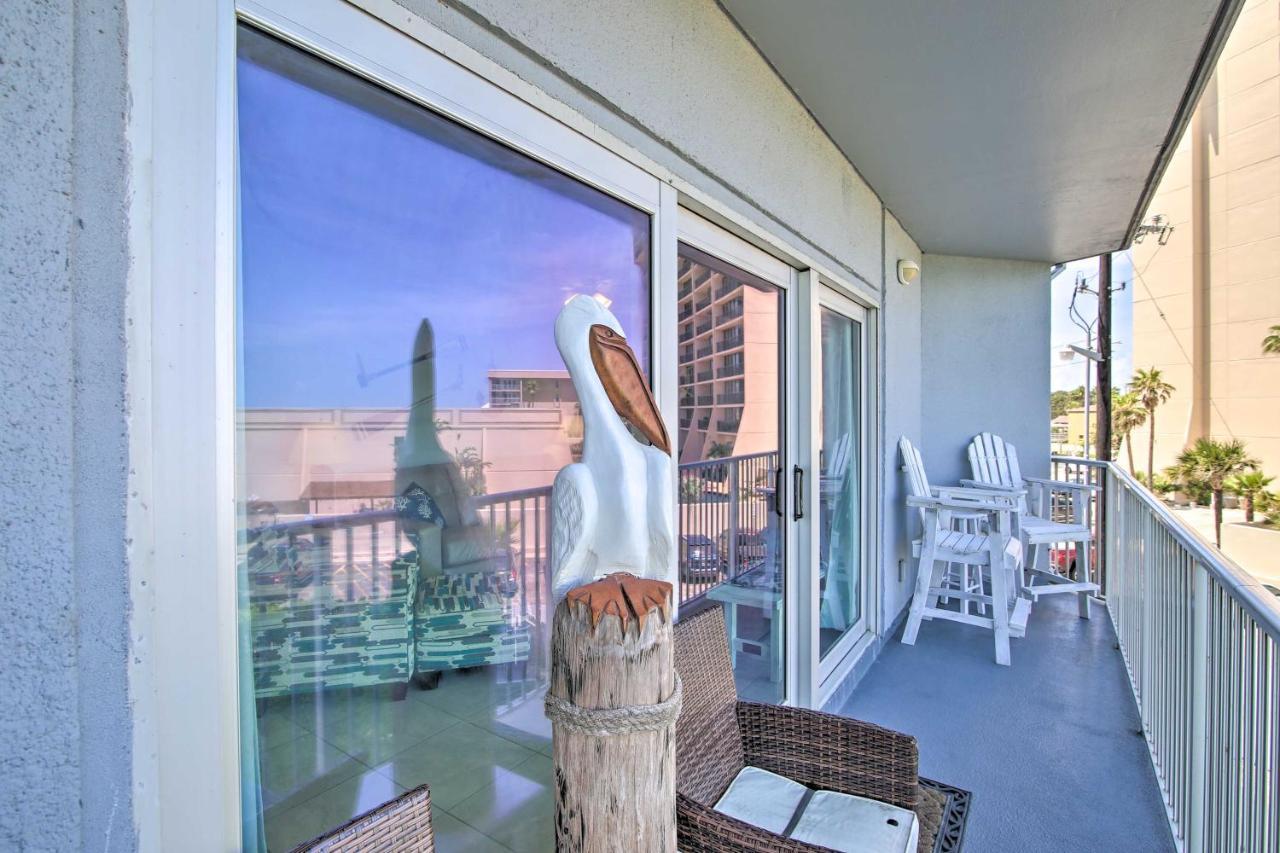 Sunny Oceanfront Condo On South Padre Island Beach Exterior photo